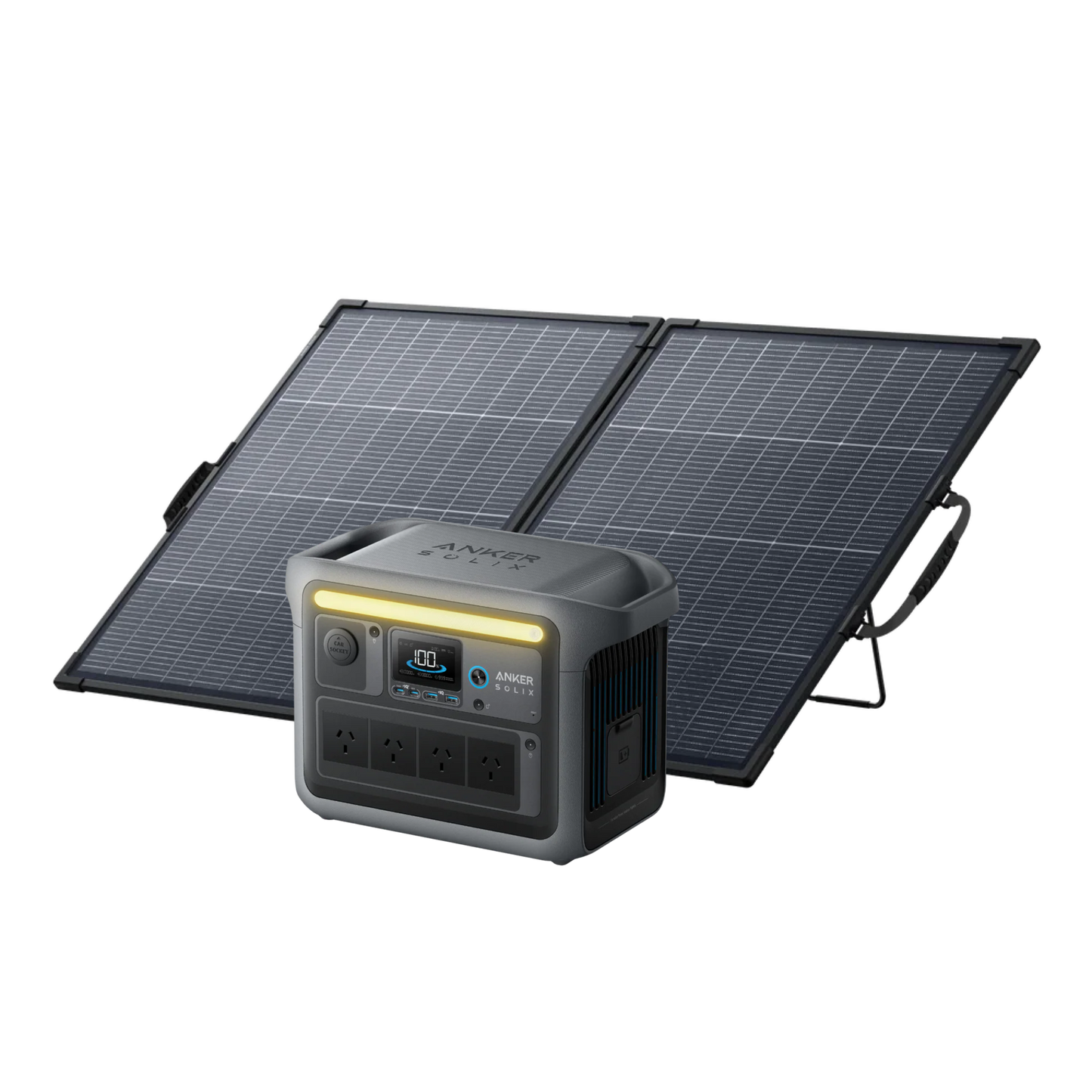 Anker SOLIX C1000 Solar Generator + 200W Solar Panel