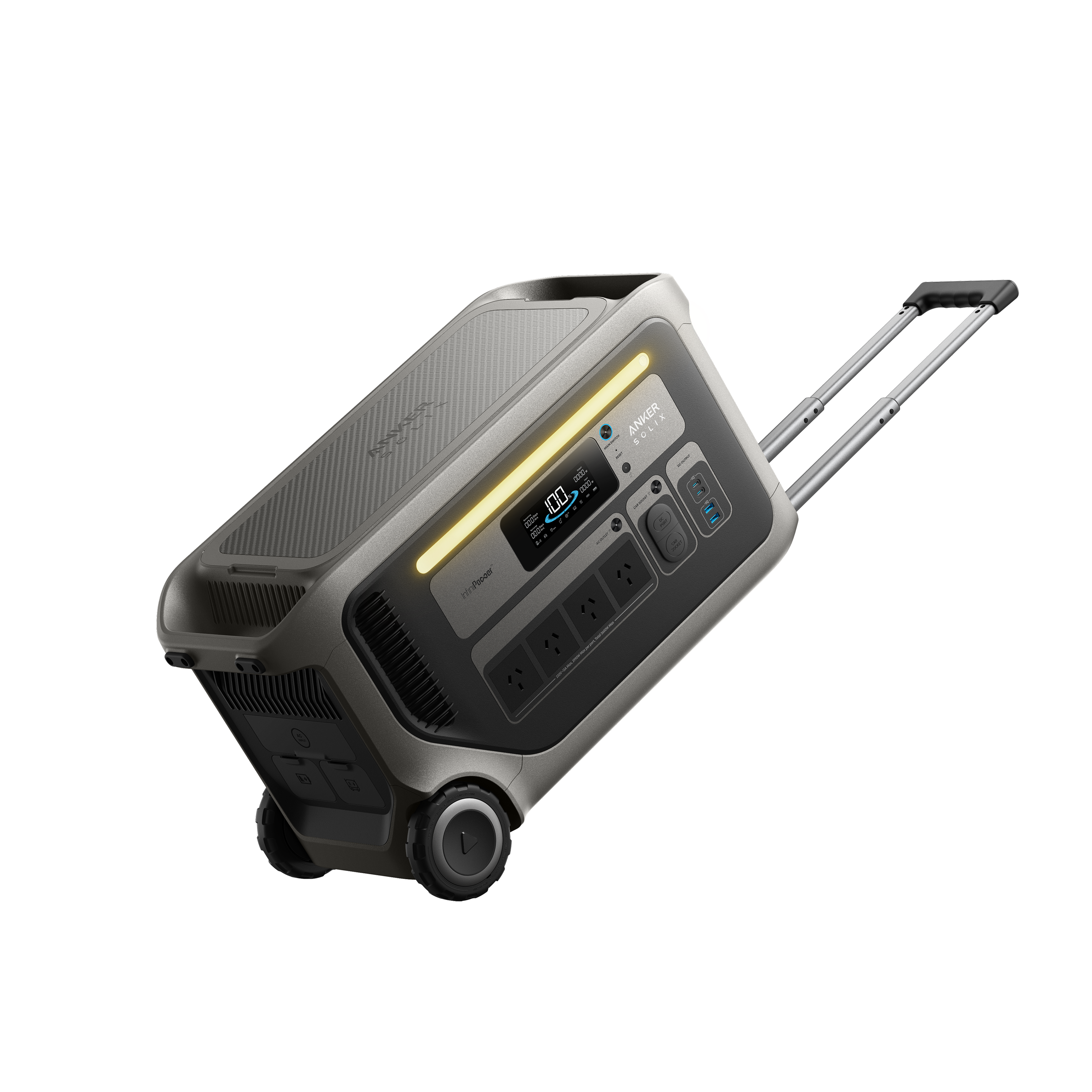 Anker SOLIX F3000 Portable Power Station - 3,072Wh | 3,600W Go Without Solar