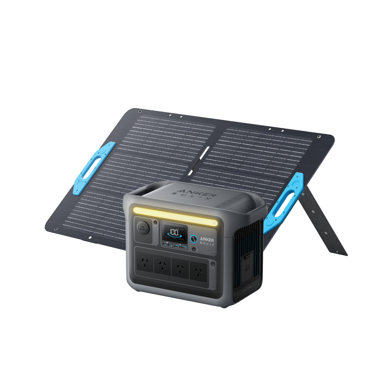 Anker SOLIX C1000 Solar Generator + 100W Solar Panel