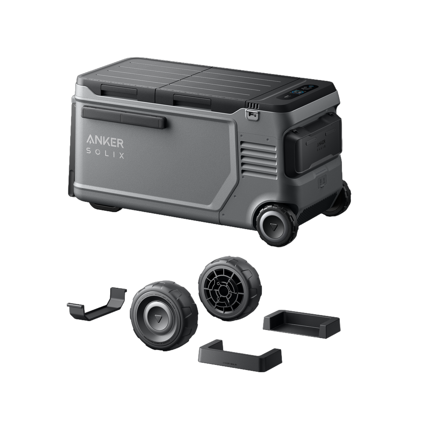 Anker SOLIX EverFrost 2 58L Electric Cooler + Beach Wheels