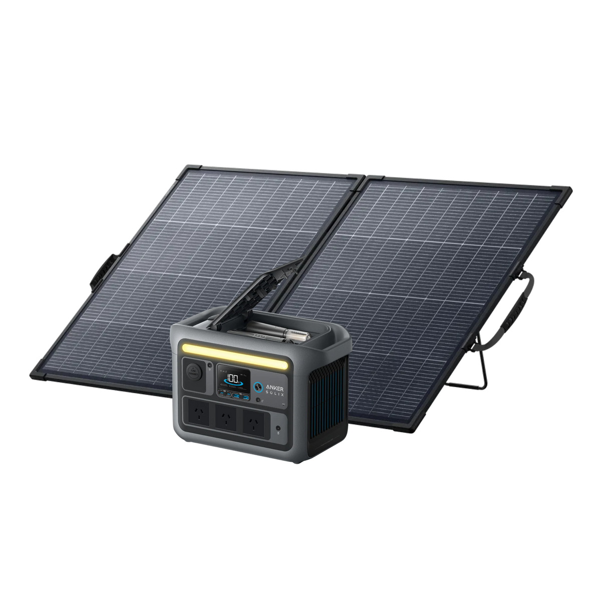 Anker SOLIX C800 Plus Solar Generator + 200W Solar Panel