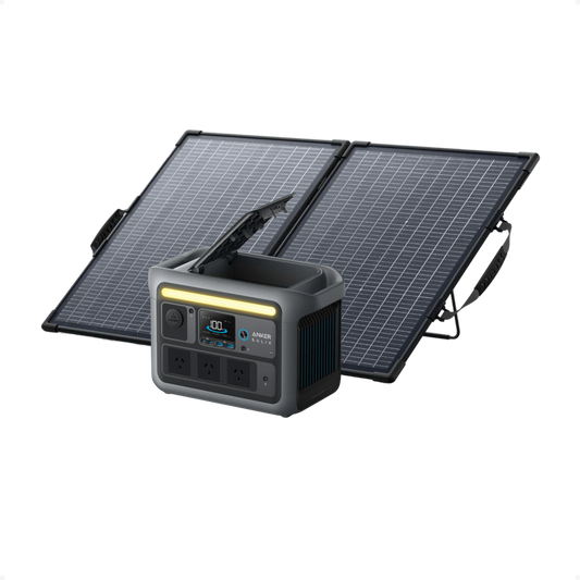 Anker SOLIX C800 Solar Generator + 100W Solar Panel