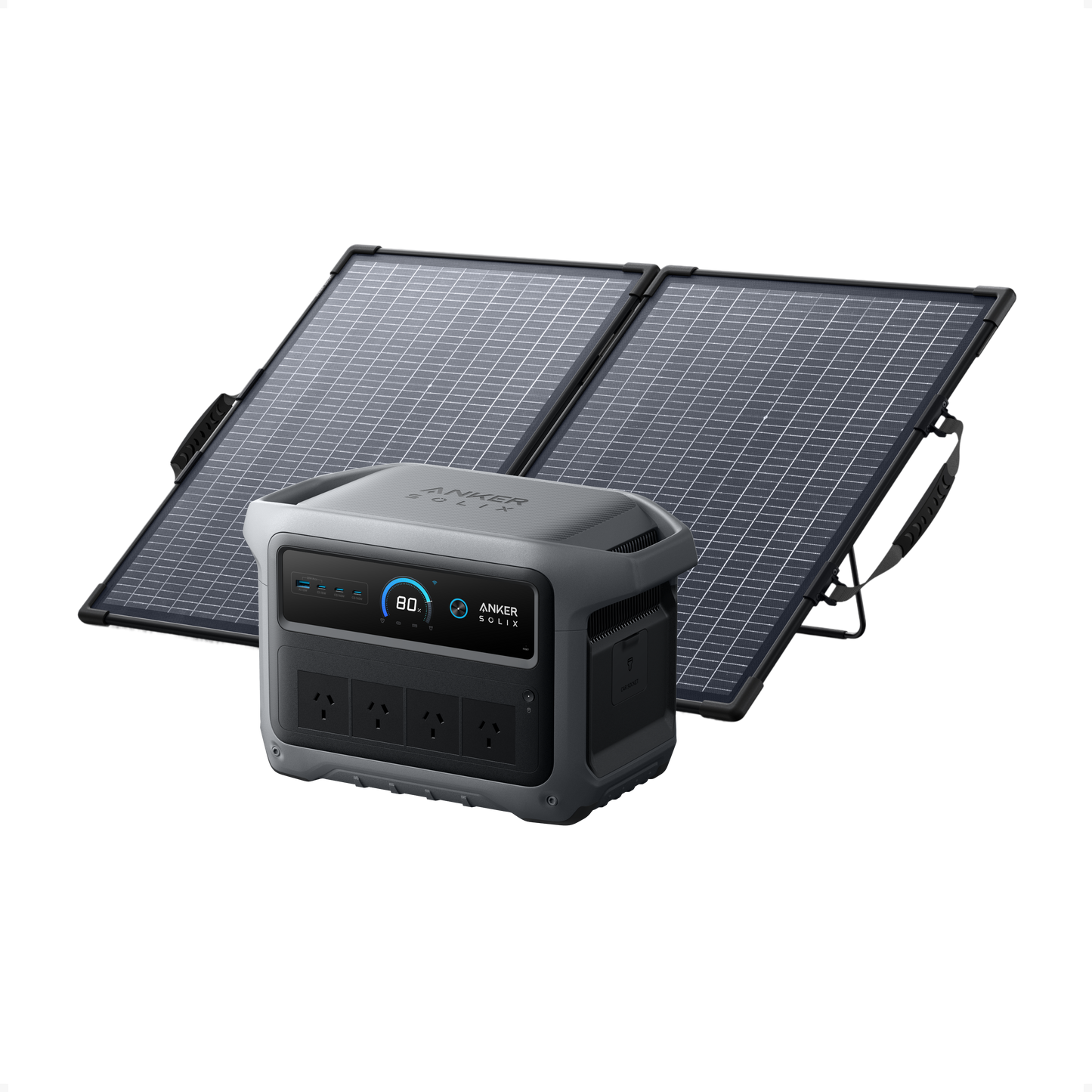 Anker SOLIX C1000 Gen 2 Portable Power Station with 100W Solar Panel