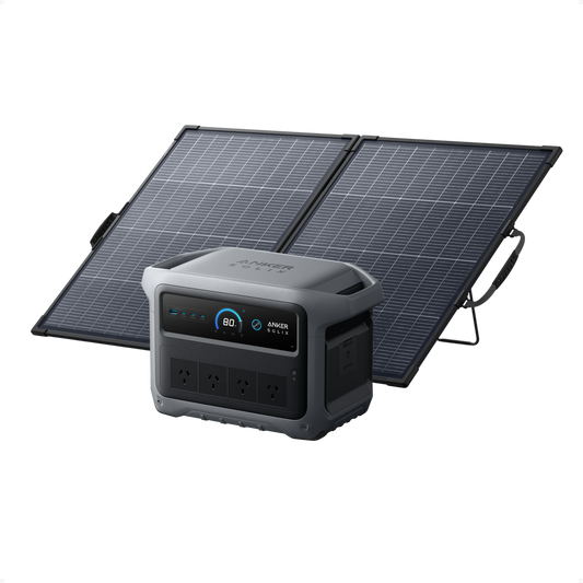 Anker SOLIX C1000 Gen 2 Portable Power Station with 200W Solar Panel