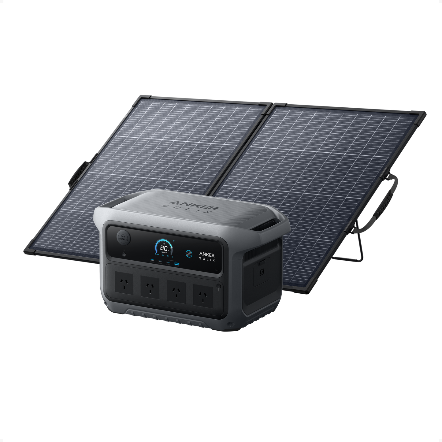 Anker SOLIX C2000 Gen 2 Portable Power Station with 200W Solar Panel