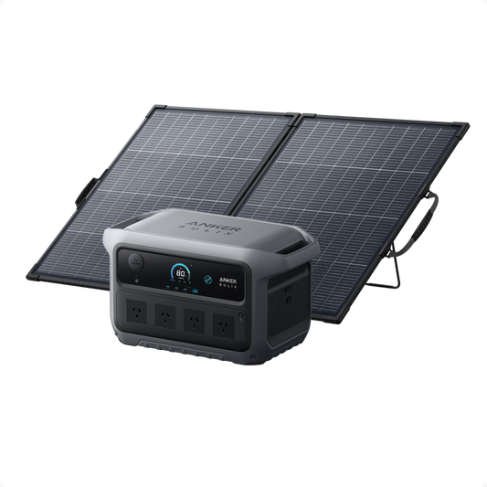 Anker SOLIX C2000 Gen 2 Portable Power Station with 200W Solar Panel