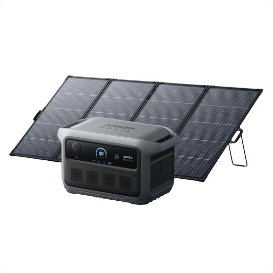 Anker SOLIX C2000 Gen 2 Portable Power Station with 400W Solar Panel