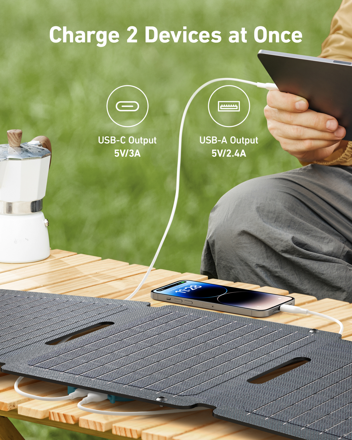 Anker SOLIX PS30 Portable Solar Panel (30W)