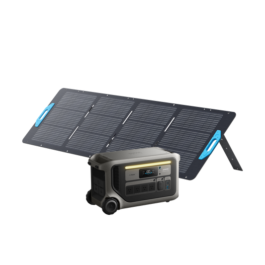 Anker SOLIX F3000 + 200W Portable Solar Panel