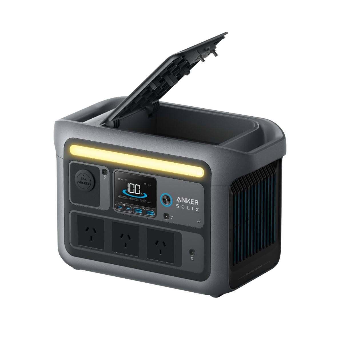 Anker SOLIX C800 Portable Power Station - 768Wh | 1,200W