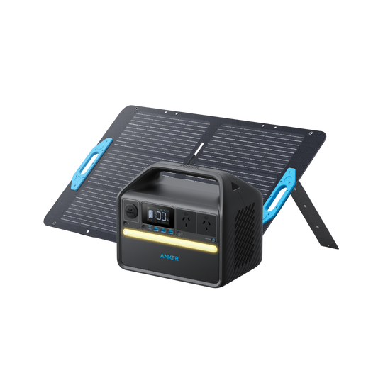 Anker 535 Solar Generator + 100W Solar Panel