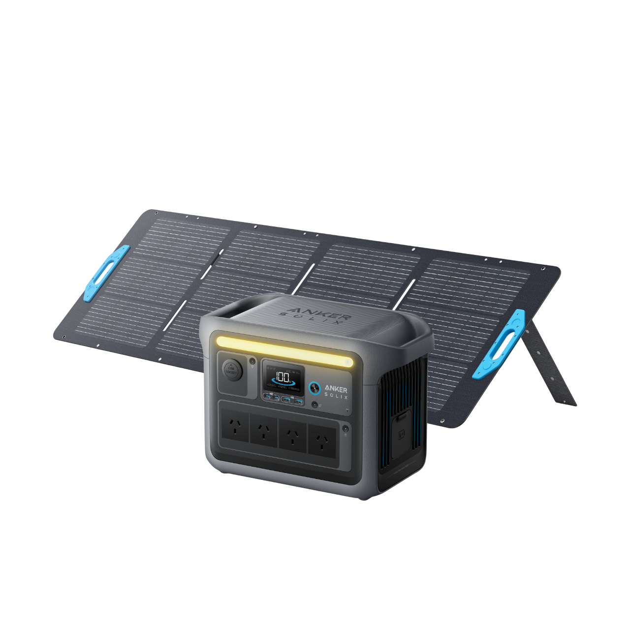 Anker SOLIX C1000 Solar Generator + 200W Solar Panel