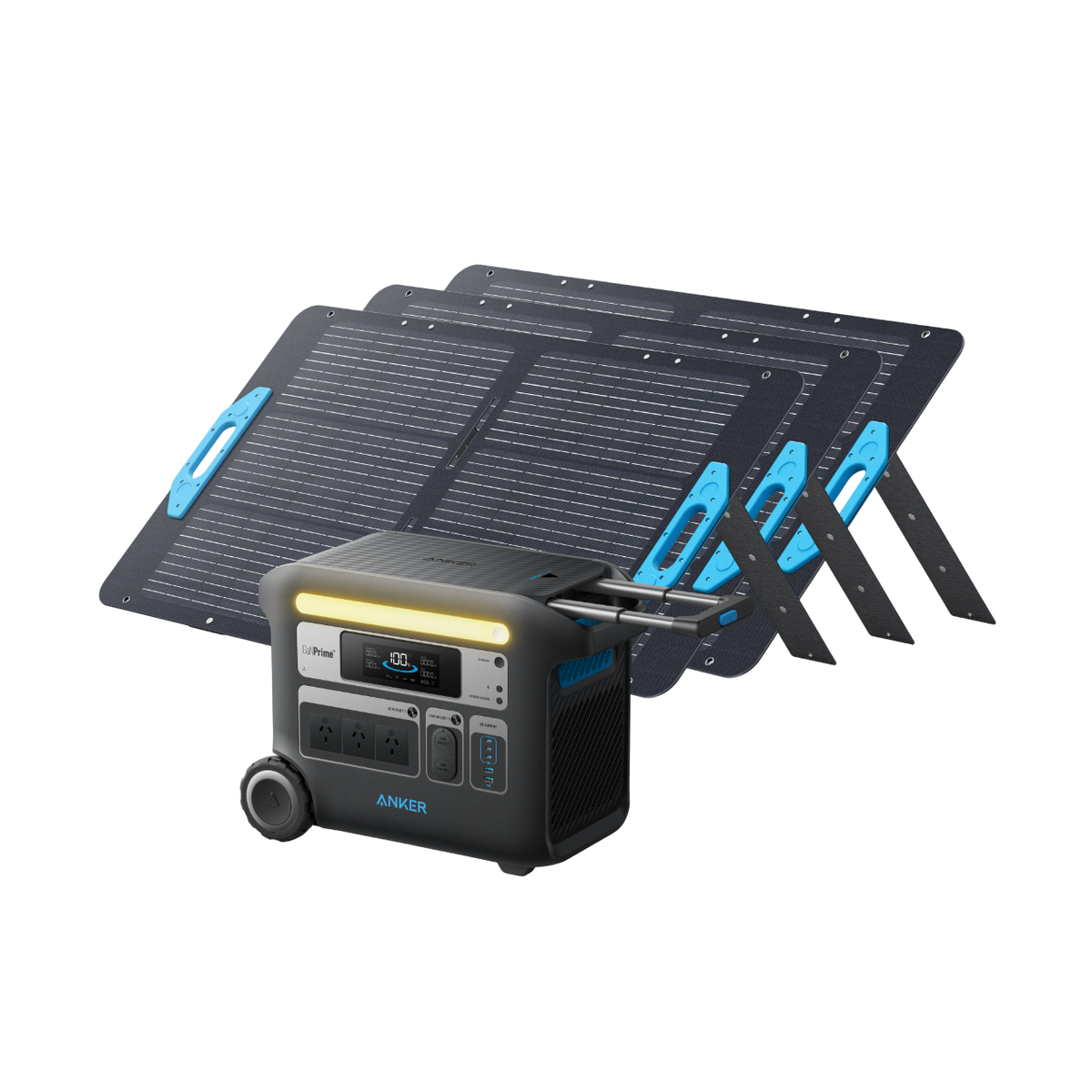 Anker SOLIX F2000 Solar Generator + 3 x 100W Solar Panel