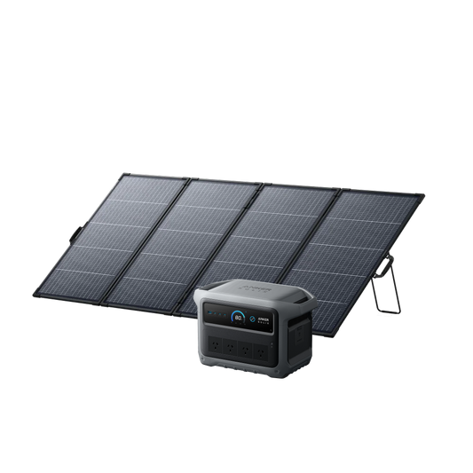 Anker SOLIX C1000 Gen2 +  PS400 Bifacial Portable Solar Panel