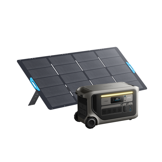 Anker SOLIX F3000 + 400W Portable Solar Panel