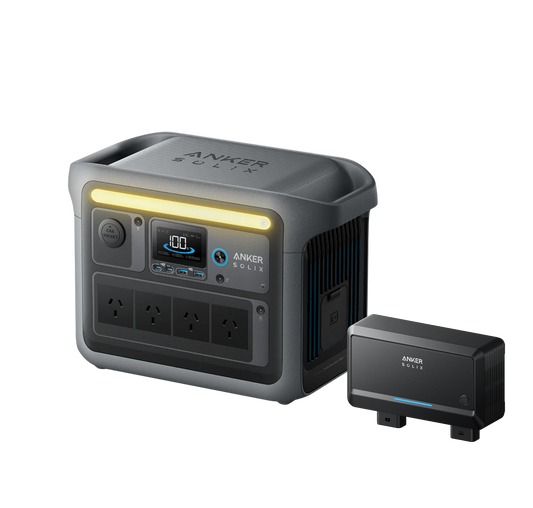Anker SOLIX Alternator Charger +  C1000 Portable Power Station