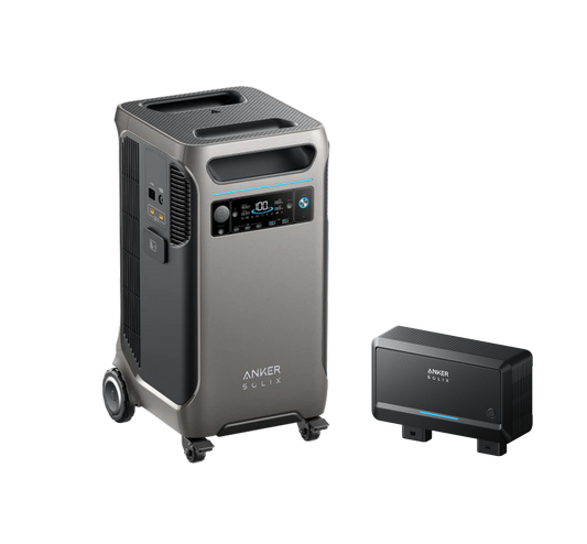 Anker SOLIX Alternator Charger +  F3800 Portable Power Station
