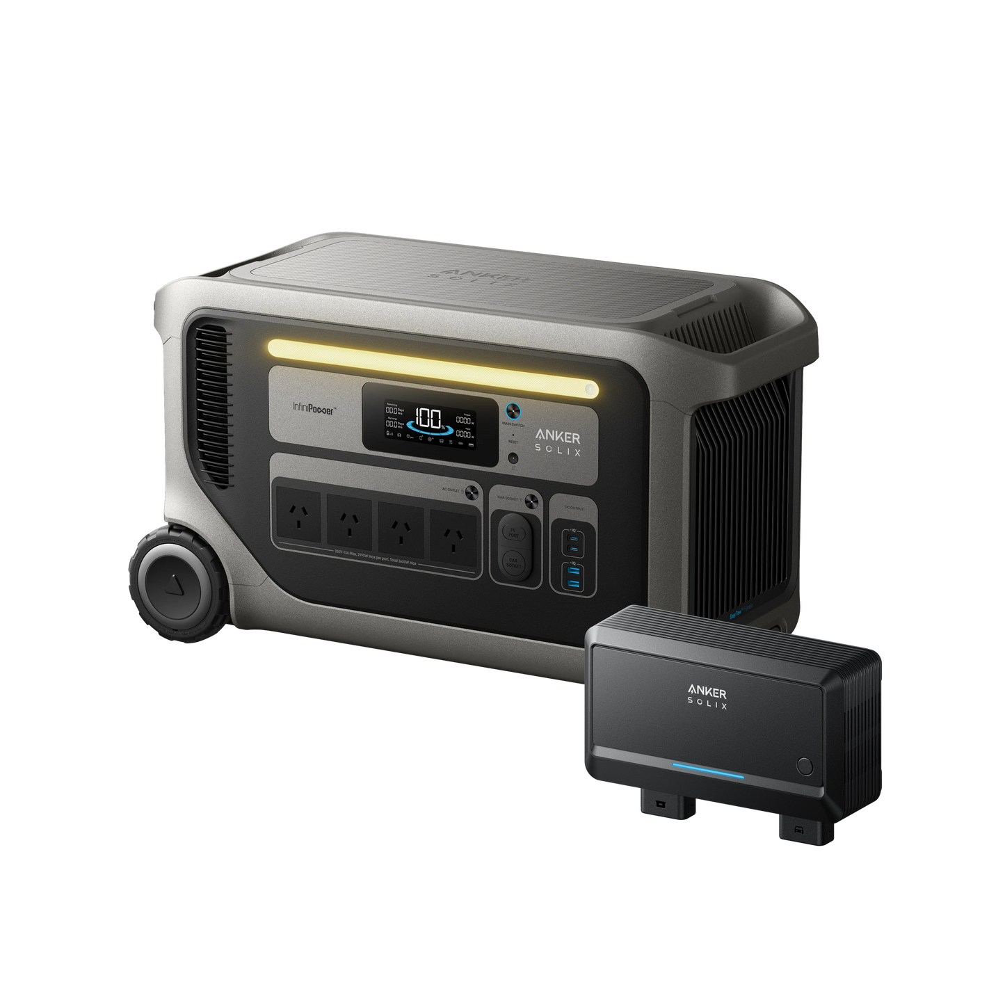 Anker SOLIX Alternator Charger +  F3000 Portable Power Station