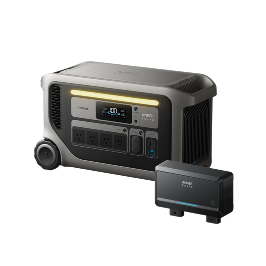 Anker SOLIX Alternator Charger +  F3000 Portable Power Station