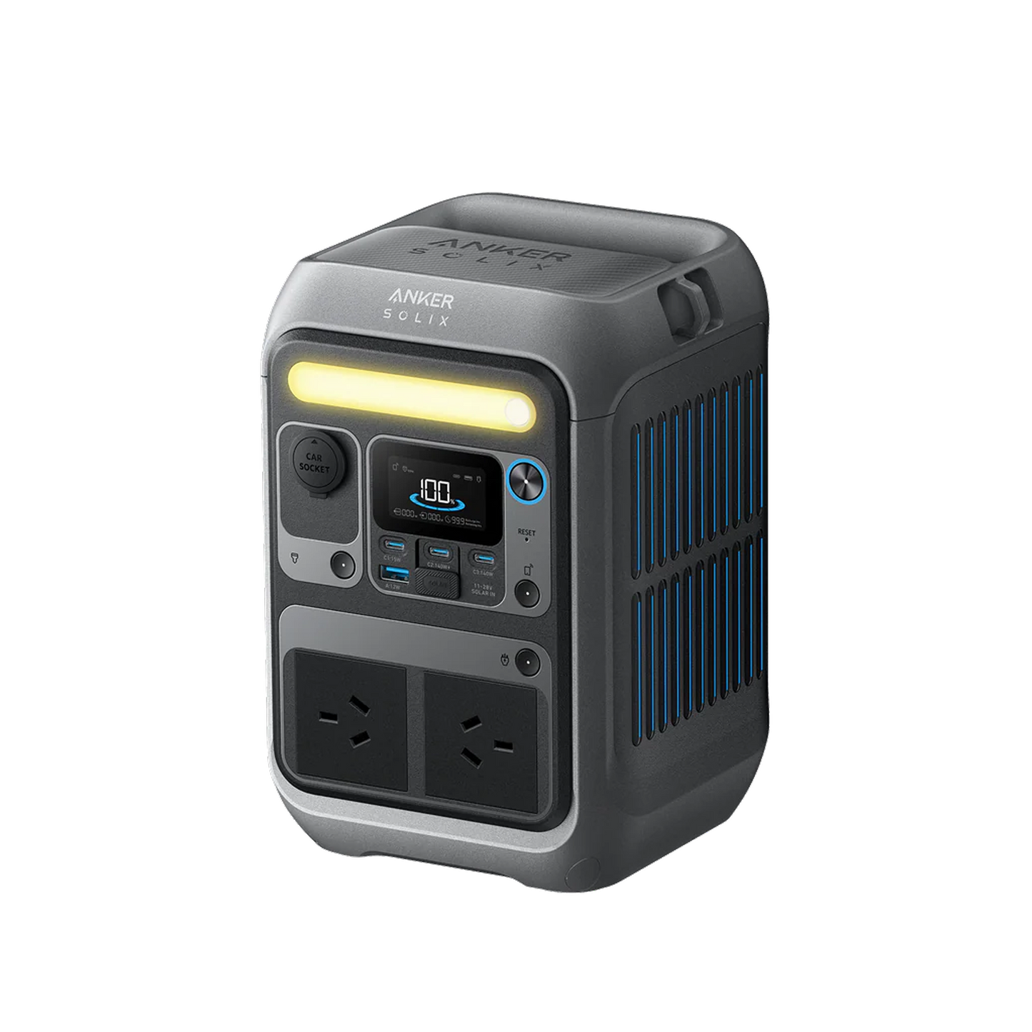Anker SOLIX C300X DC Portable Power Station with 100W Fast Charger -FOR GIFT