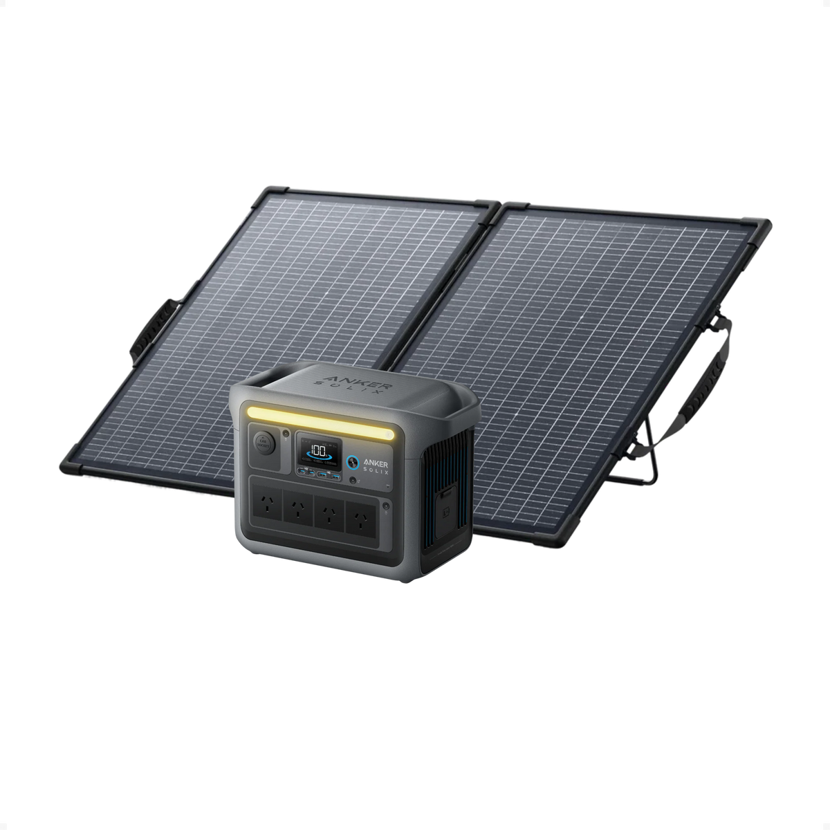 Anker SOLIX C1000 Solar Generator + 100W Solar Panel