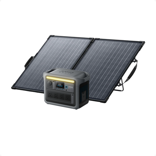 Anker SOLIX C1000 Solar Generator + 100W Solar Panel