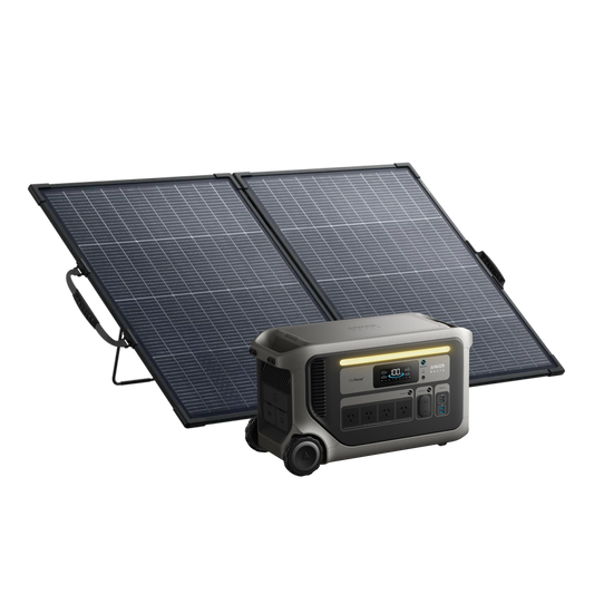 Anker SOLIX F3000 + 200W Portable Solar Panel