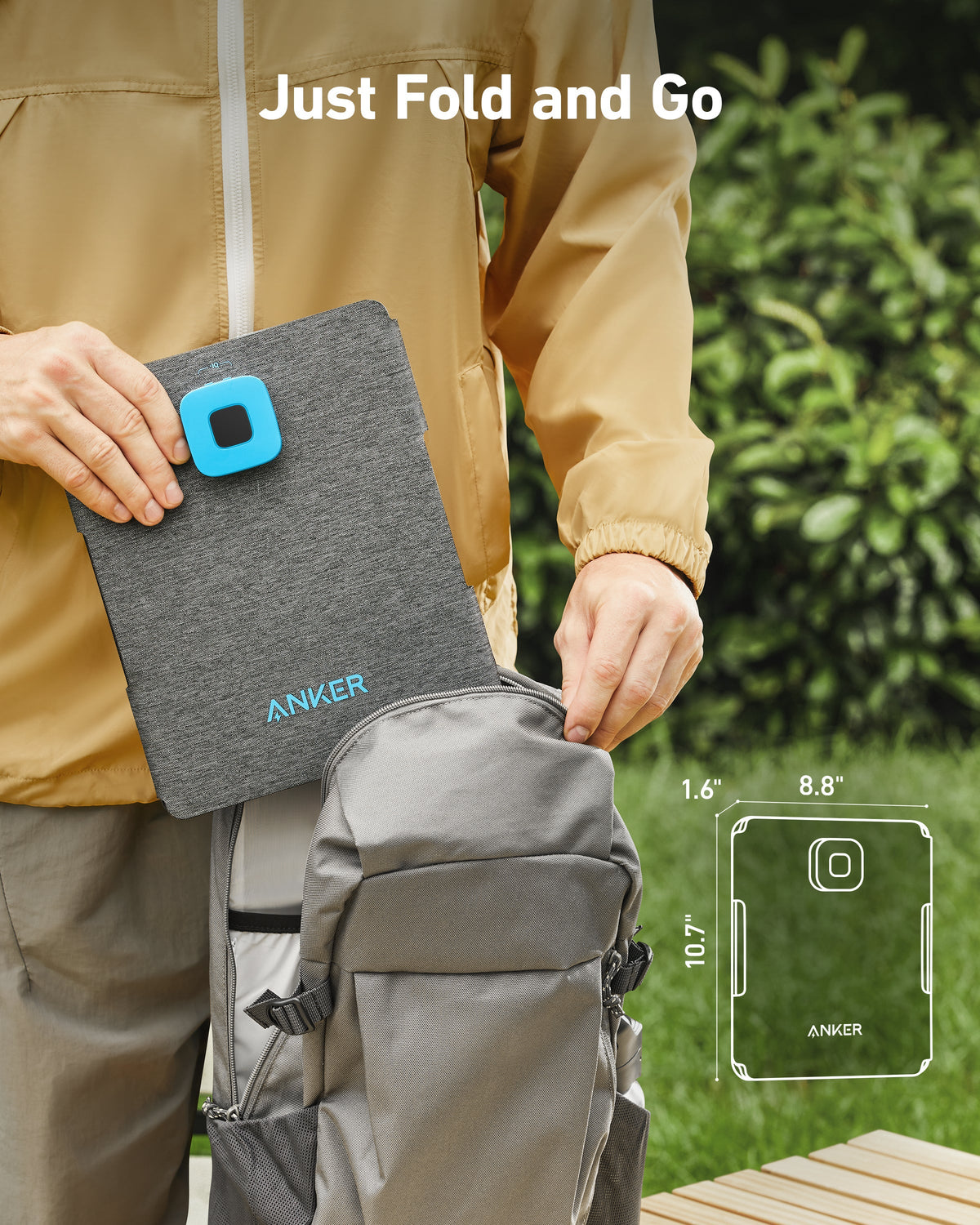 Anker SOLIX PS30 Portable Solar Panel (30W)